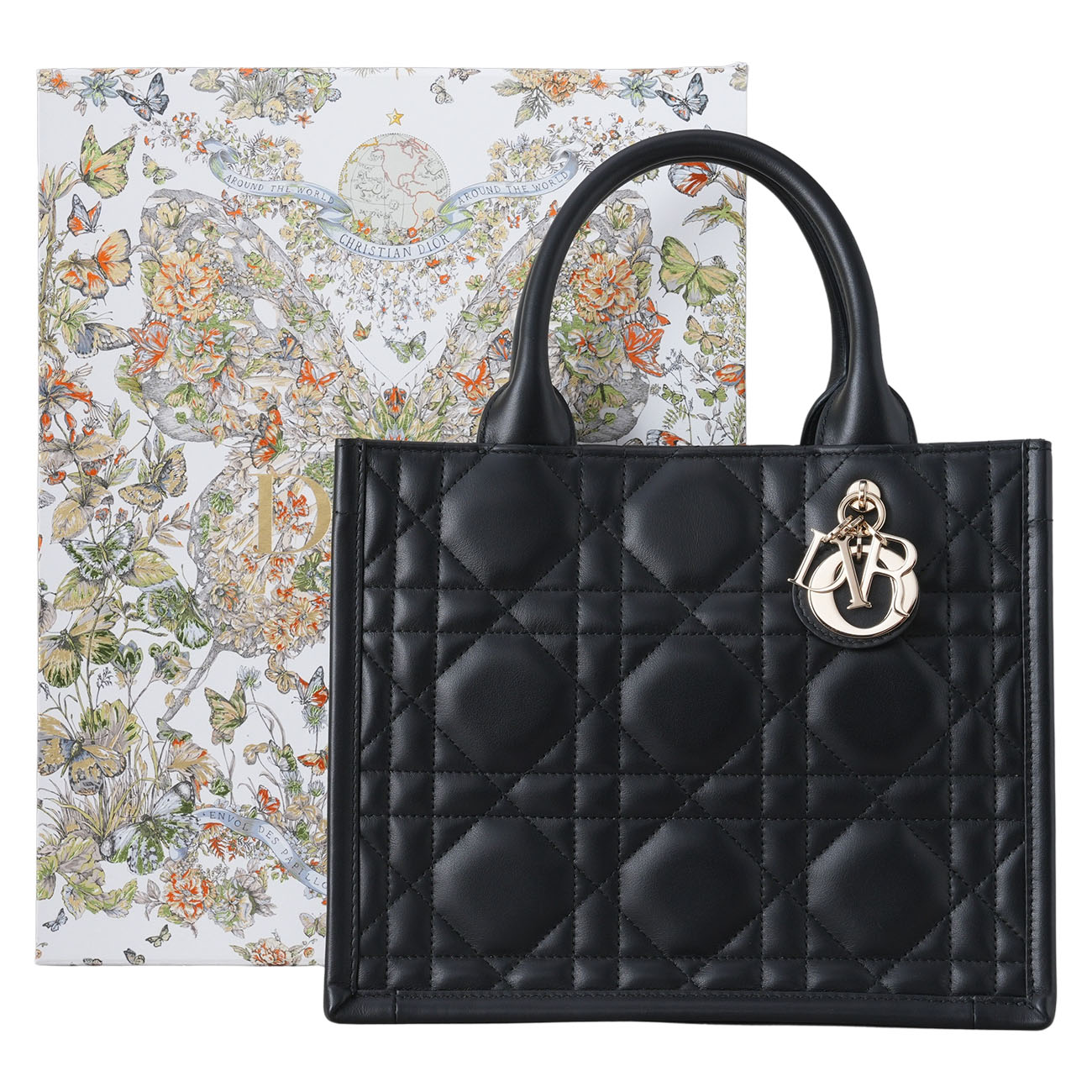 CHRISTIAN DIOR(USED)디올 레이디 북토트 스몰
